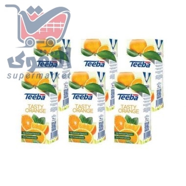 طيبة عصير برتقال 235 مل *6