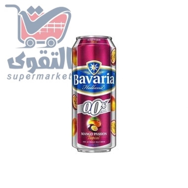 بافاريا شراب الشعير بنكهة المانجو 500 مل