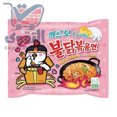 ساميانغ بولداك رامن الدجاج الحار كاربونيرا 140 غم