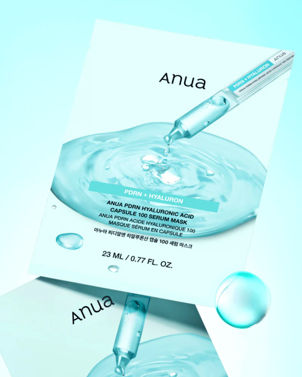 Anua PDRN hyaluronic acid 100 serum beauty mask