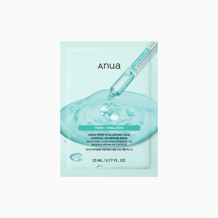 Anua PDRN hyaluronic acid 100 serum beauty mask