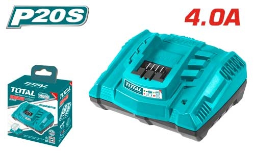 شاحن بطاريه سريع 20 فولت TOTAL TFCLI2003