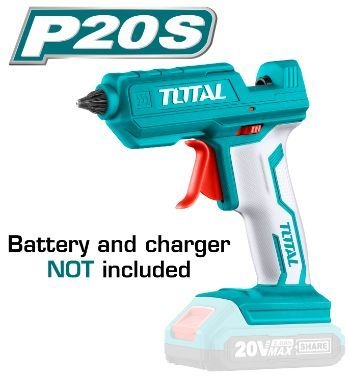 فرد سيلكو حراري شحن بدون بطاريه TOTAL TGGLI2001 Lithium-Ion glue gun 20V