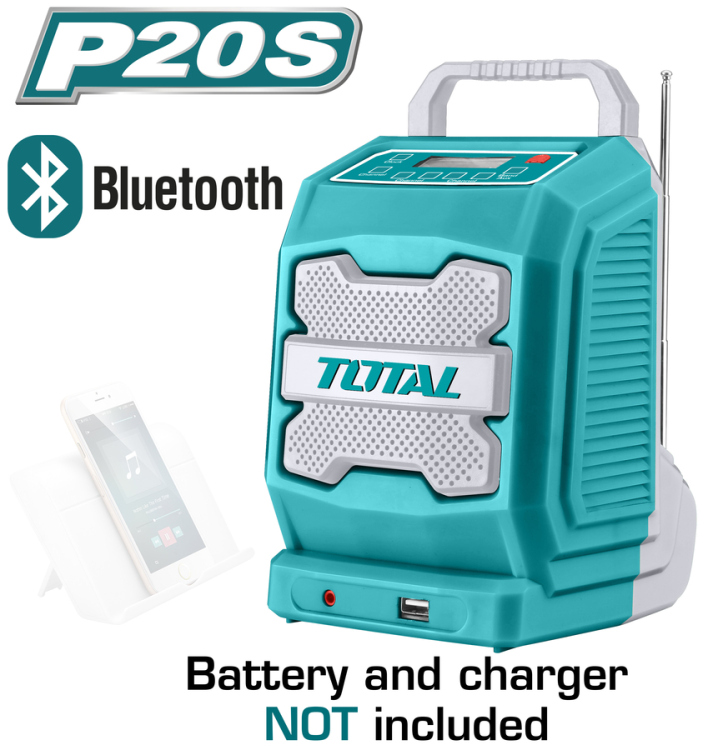 راديو شحن مع سماعه بلوتوث TOTAL TJRLI2001