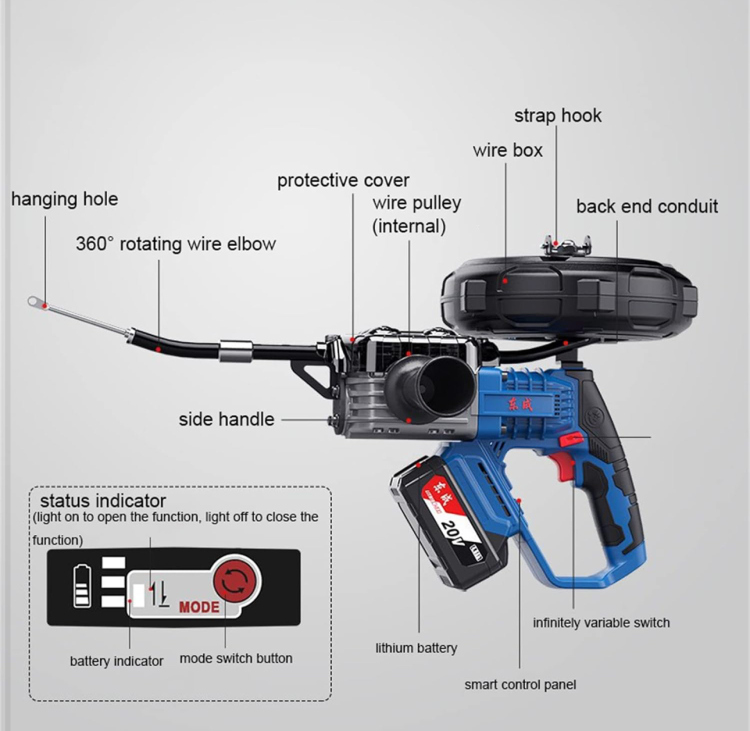 زمبرك سحب أسلاك الكهرباء دونق شينق 