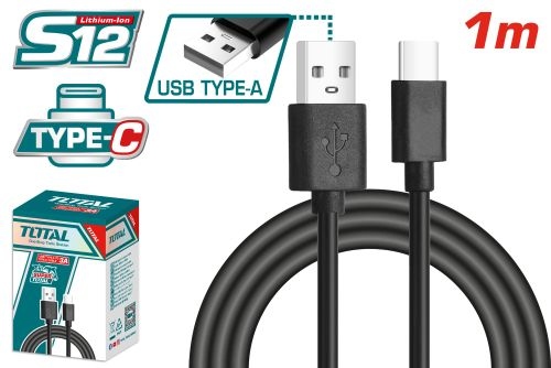 Total TIUCC01USB type-A to type-C cable سلك شاحن 1 متر