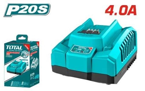 Total TFCLI20411 Fast intelligent charger شاحن بطارية 4 امبير سريع