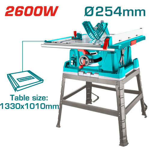 Total TS526043 Table saw منشار طاولة 2600 واط