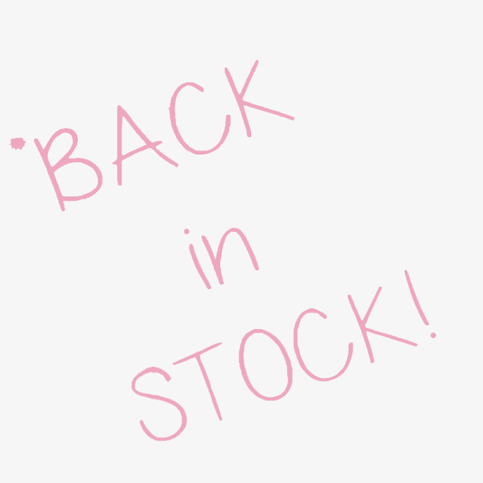 Back in Stock