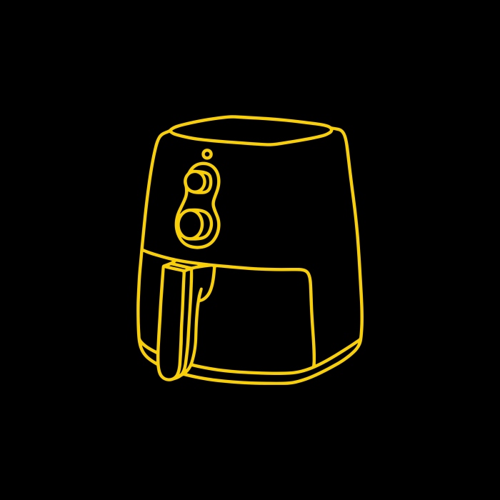 مقلاة الهواء الصحية